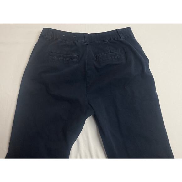 Christopher And Banks Pants Women’s Size 6 Short Signature Slimming Navy Blue - Picture 3 of 12